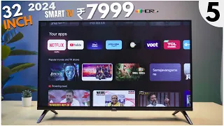 Top 5 Best Android Smart TV Under 10000 in 2024 | Best 32 Inch Smart TV Under 10000 in 2024