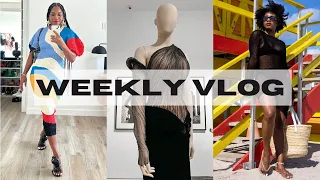 🌴 WEEKLY VLOG! Mugler in Brooklyn, New Hairstyle, A Fashion Show & Mini Fashion Haul ✨ MONROE STEELE