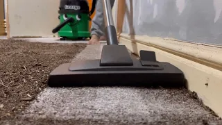 New year cleaning FT-Numatic George Vacuum cleaner - ENORMOUS MESS TEST!!! [medium-deep pile carpet]