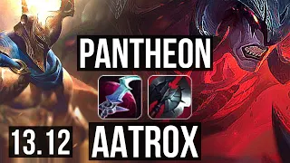 PANTH vs AATROX (TOP) | 2.1M mastery, 14/2/8, 6 solo kills, 400+ games | NA Master | 13.12
