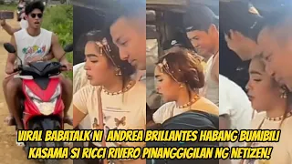 ANDREA BRILLANTES BABY TALK HABANG BUMUBILI KASAMA SI RICCI RIVERO SA SIARGAO IKINAHIYA NG NETIZEN!