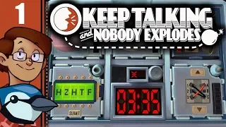Let's Play Keep Talking and Nobody Explodes Co-op Part 1 - Simon Says "Explode!"