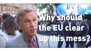 Christoph Waltz: 'Why should the EU clean up Nigel Farage's mess?'