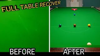 Snooker Table New Cloth | Snooker Table