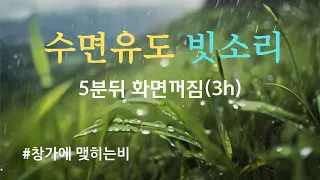 비의속삭임, 자연의 선율로 잠을 길러줍니다. Goodsleep Asmr,Rain Sound