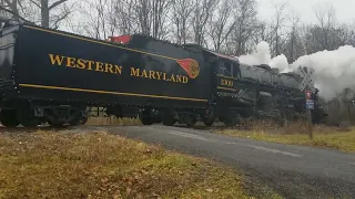 WMSR 1309 returning from Frostburg