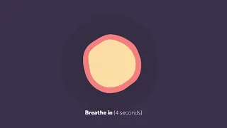 Breathing exercise for stress and anxiety