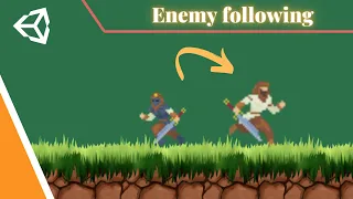 How to make the enemy face & follow the player in Unity