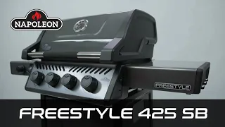 Газовый гриль NAPOLEON Freestyle 425 SB c боковой конфоркой, обзор новинки 2021 года