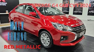 2024 Mitsubishi Mirage G4 GLS CVT (Red Metallic)