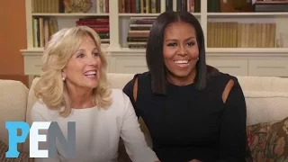 Michelle Obama & Dr. Jill Biden On Their Husbands' Bromance & More | PEN | Entertainment Weekly