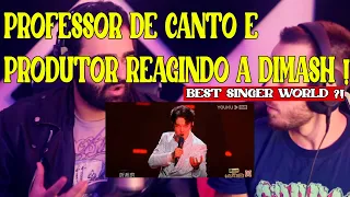 PROFESSOR DE CANTO E PRODUTOR REAGEM A DIMASH - STRANGER AO VIVO