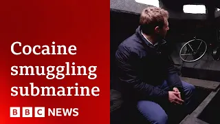 Inside a submarine smuggling cocaine to Europe – BBC News