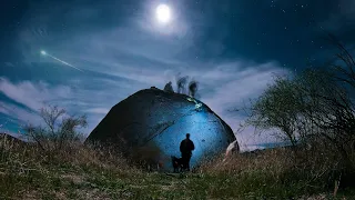 My First Time Night Bouldering! (Under Full Moon and Meteor Showers)