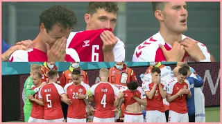 Le terrible image de l'attaque cardiaque d'ERIKSEN sur le match Danemark-Finlande