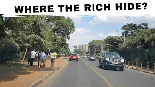 Where Embassies and rich people hide? Muthaiga road Nairobi Kenya