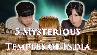 Koreans Explore Top 5 Mysterious Temples in India | Korean Reaction