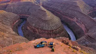 CAMPED NEXT TO 1,000 FT CLIFF! - Goosenecks & Valley Of The Gods, Utah /// EFRT EP 103