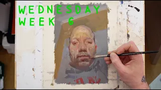 Wednesday, Week 6: Camilo - Value Keys, Oil on Paper (12/02/2020)