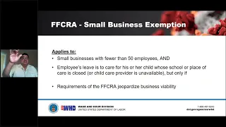 Families First Coronavirus Response Act FFCRA