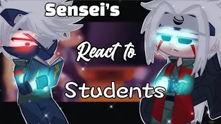 🍥SENSEI‘S REACT STUDENTS🍙|| Part 1|| 🍙🍥|| GCRV||