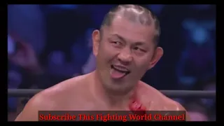 Minoru Suzuki Attacks Jon Moxley Aew All Out Minoru Suzuki Debut