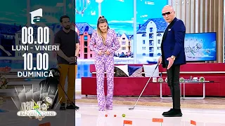 Faze Tari | Golf cu ouă! Loredana și Costi Ioniță, super provocare la Neatza!