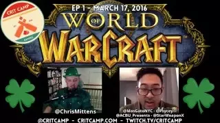 2016 Paddy's Day First WoW Stream Special! EP1