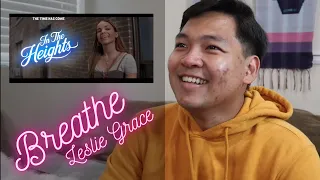 Jussttt.....BREATHE | #InTheHeightsMovie | REACTION | Leslie Grace Version