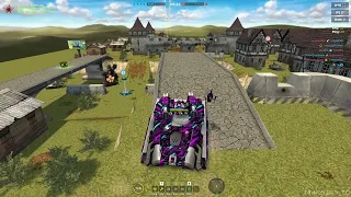 Tanki Online Striker Ultra Skin Missile Launcher "Uranium" Augment and Mammoth Ultra Skin Driver