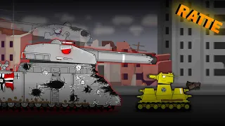 Ratte: My best friend KV-44 - cartoons about tanks