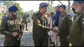 DPO Nasir Khan sial New Posting || Punjab Police || Layyah Police #viral