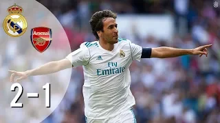 Real Madrid 2-1 Arsenal | Leyendas | Corazon Classic Match 2018