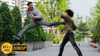 Scott Adkins vs knife-wielding robbers / Ninja: Shadow of a Tear (2013)