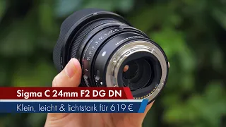 Sigma 24 mm f/2 DG DN Contemporary | Das ideale Weitwinkel für E- und L-Mount? [Deutsch]