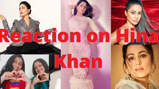 Reaction on Hina khan//@reactionvlogwithrinkypinky8788 //#hinakhan