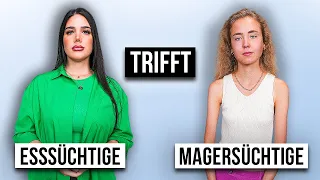 MAGERSÜCHTIGE trifft ESSSÜCHTIGE | Das Treffen