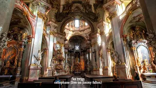 cellophane (live) by fka twigs but you're in a cathedral