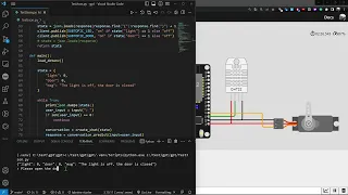 Wokwi ESP32 Arduino MQTT with LangChain