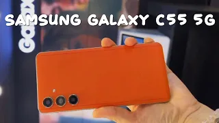Samsung Galaxy C55 5G первый обзор на русском