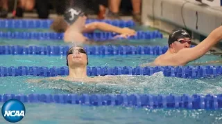 Dean Farris wins 100y freestyle at 2019 NCAA swimming championships