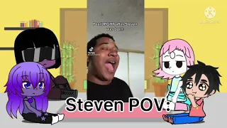 Past Steven  universe characters react to the future