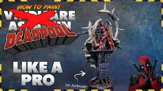 Painting DEADPOOL!! WARHAMMER+ Vindicare  Assassin easy guide to paint this epic mini!!