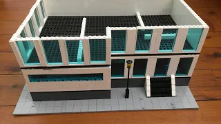 Lego Police Station Custom MOC - Progress #2