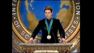Tom Cruise's Freedom Medal of Valor acceptance speech at the church of Scientology.