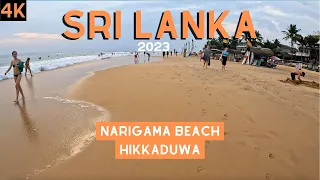 Narigama Beach | Hikkaduwa | Sri Lanka | 4K | 2023