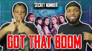 FIRST TIME REACTING TO SECRET NUMBER(시크릿넘버) - Got That Boom MV