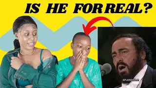 i made my sister react to luciano pavarotti nessun dorma