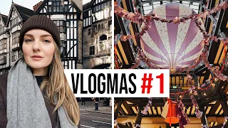 INSIDE LIBERTY CHRISTMAS DEPARTMENT + CARNABY STREET | VLOGMAS  #1