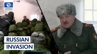 Lukashenko Visits Russian Troops In Western Belarus + More | Russian Invasion